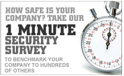 take our 1 minute security survey